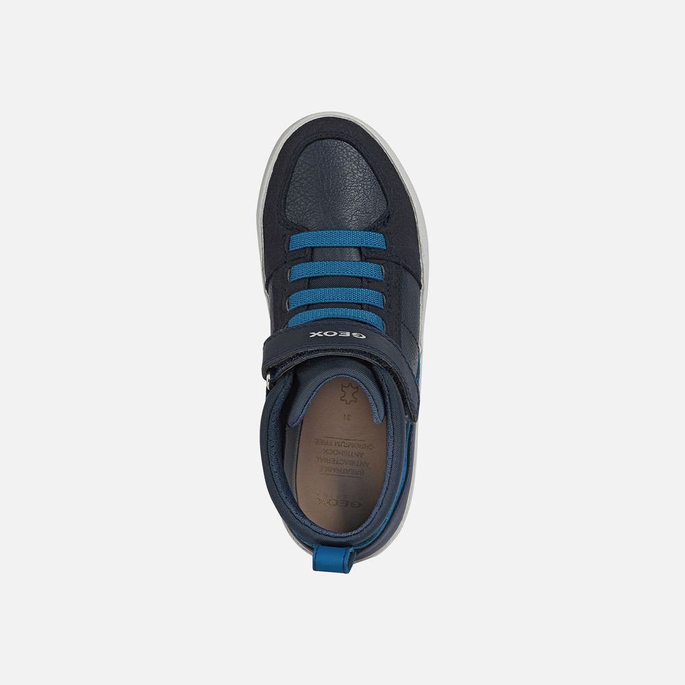 Geox Sneakers Navy Alonisso - Geox Boys Shoes - FXODAB984